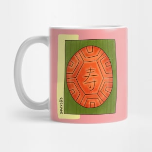 The Red Tortoise Cake Mug